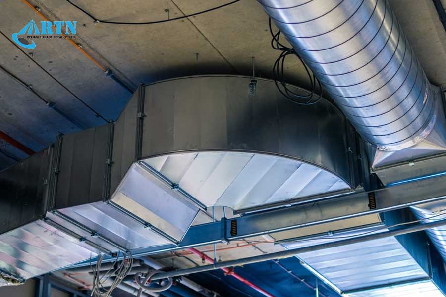 Fresh Air Exhaust Duct Service in Nepal